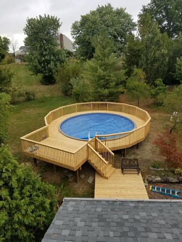Pool deck